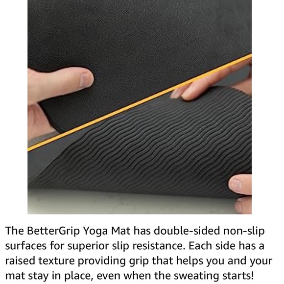 Clever Yoga 🧘 Mat. Black. Sealed never opened - Picture 6 of 16